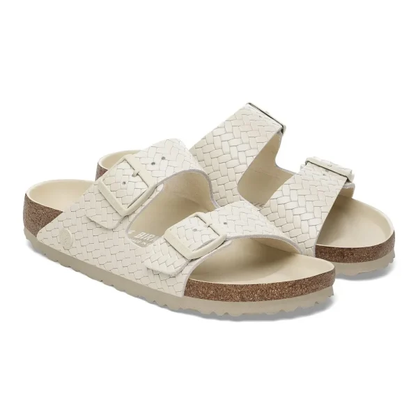 Arizona Leather Woven Embossed Ecru - Image 6