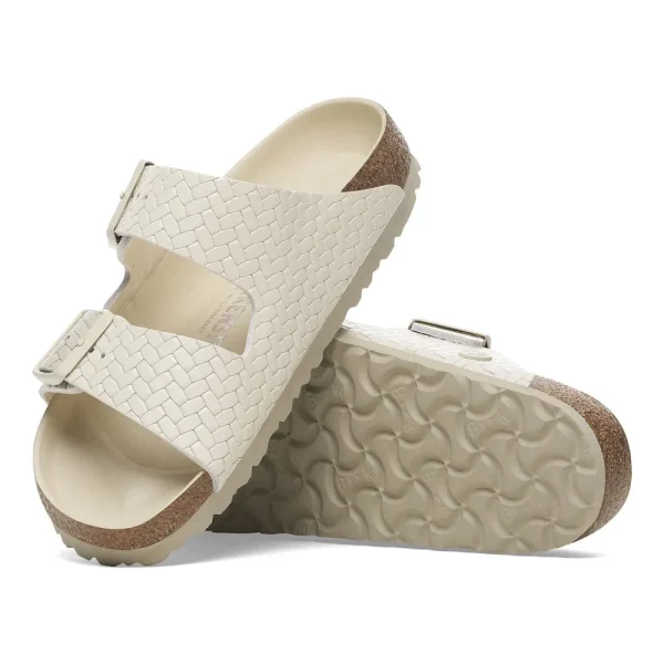 Arizona Leather Woven Embossed Ecru - Image 4