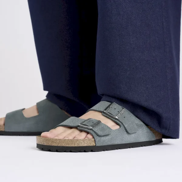 Arizona Nubuck Leather Desert Buck Basalt Grey - Image 7