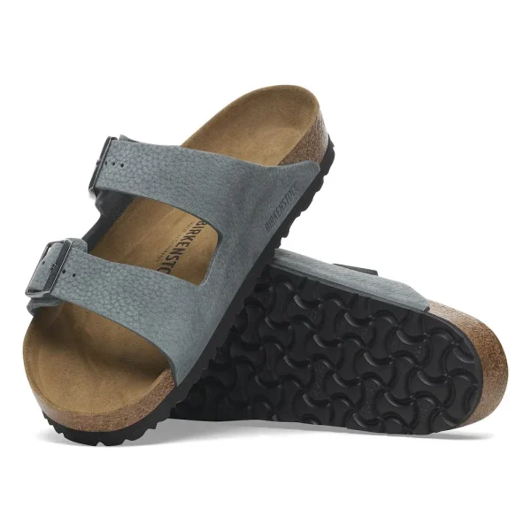 Arizona Nubuck Leather Desert Buck Basalt Grey - Image 2