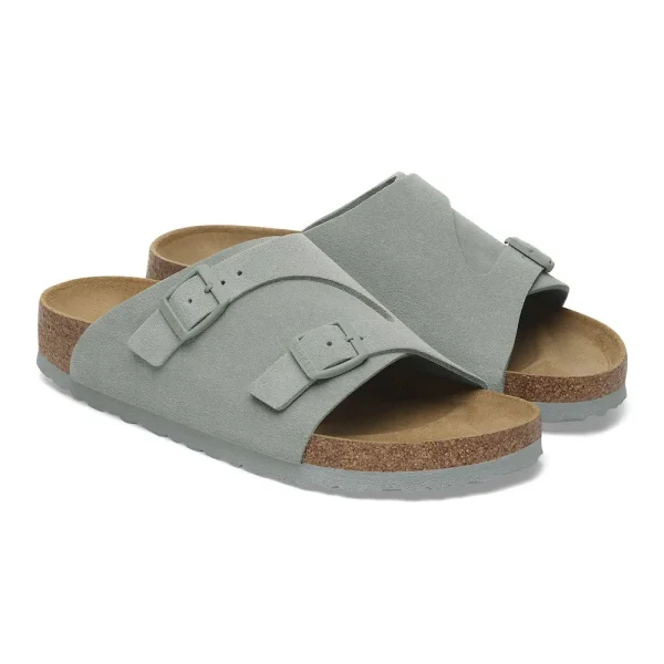 Zürich Suede Leather Pure Sage - Image 6