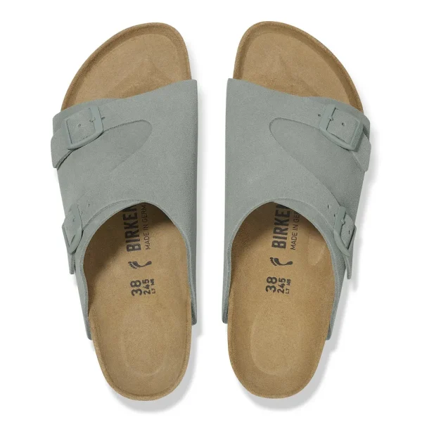 Zürich Suede Leather Pure Sage - Image 5