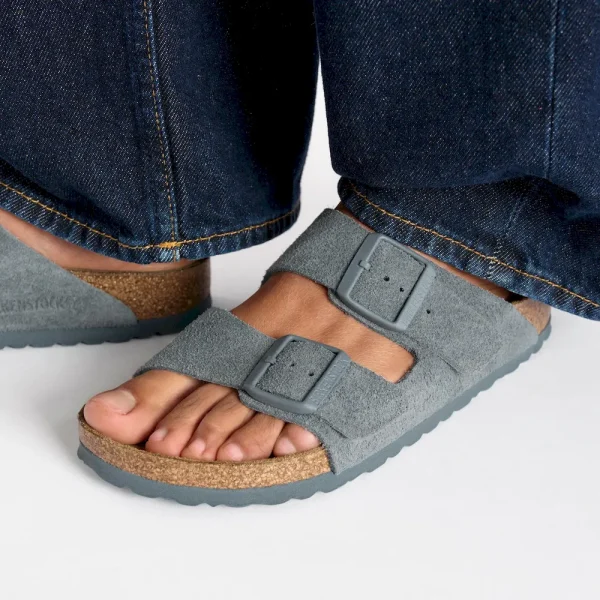 Arizona Suede Leather Basalt Gray - Image 3
