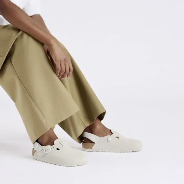 Tokio Suede Leather Antique White - Image 2