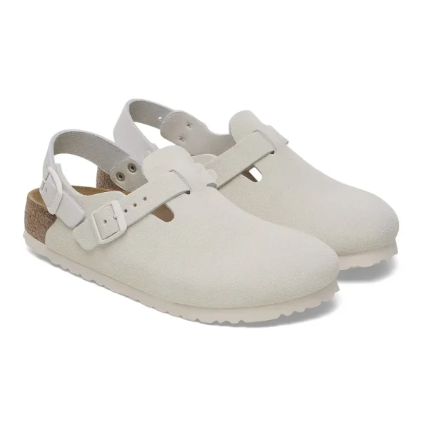 Tokio Suede Leather Antique White - Image 6