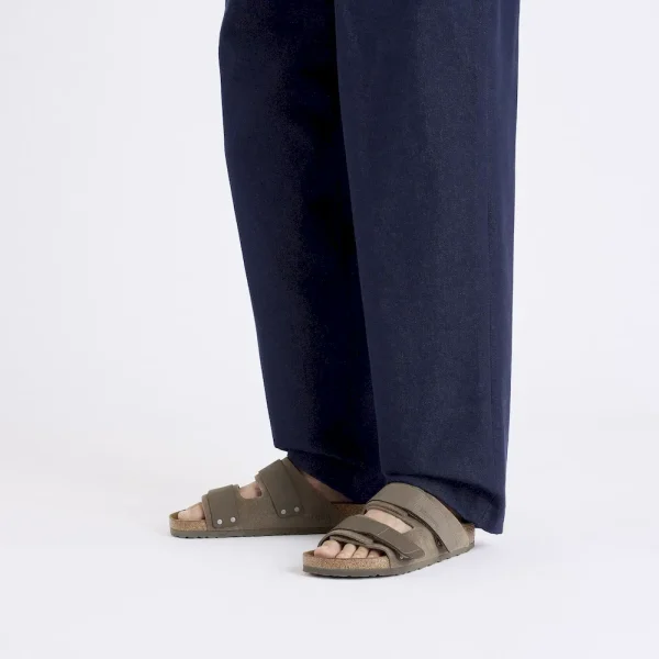 Uji Nubuck-Suede Leather Concrete Gray - Image 7