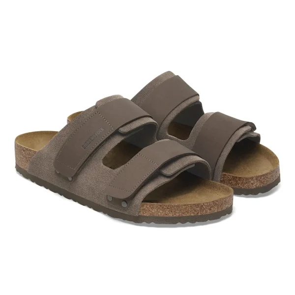 Uji Nubuck-Suede Leather Concrete Gray - Image 4