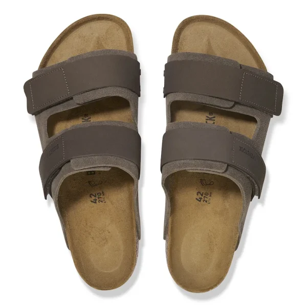 Uji Nubuck-Suede Leather Concrete Gray - Image 3