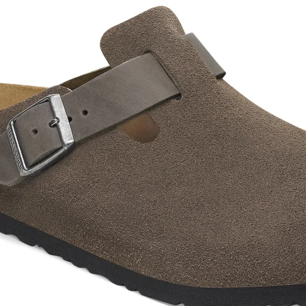 Boston Mixed Leather Concrete Gray - Image 6
