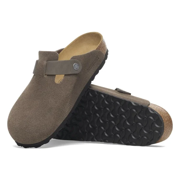 Boston Mixed Leather Concrete Gray - Image 2