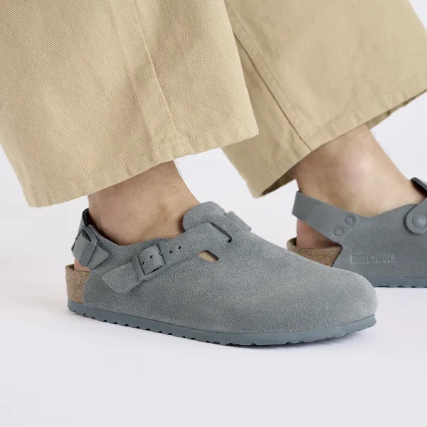 Tokio Suede Leather Basalt Gray - Image 7