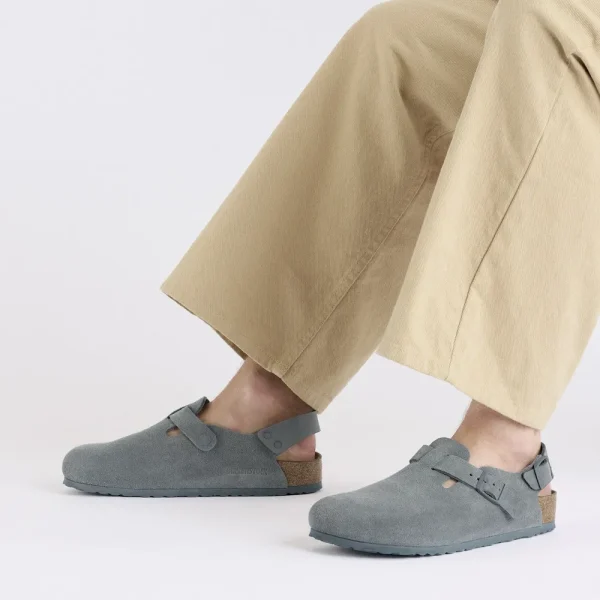 Tokio Suede Leather Basalt Gray - Image 8