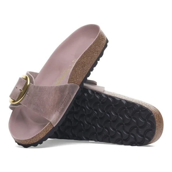 Madrid Big Buckle Oiled Leather Lavender - Image 4