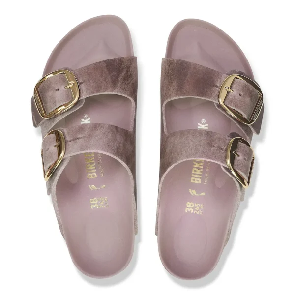 Arizona Big Buckle Oiled Leather Lavender - Image 5
