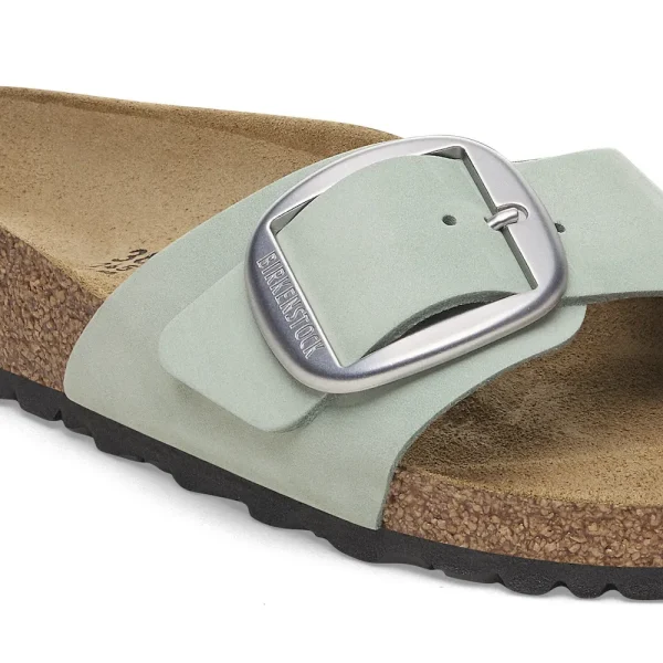 Madrid Big Buckle Nubuck Leather Pure Sage - Image 8