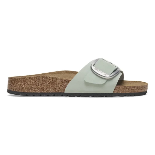 Madrid Big Buckle Nubuck Leather Pure Sage - Image 7