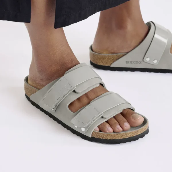 Uji Nubuck Leather High Shine Stone Coin - Image 3