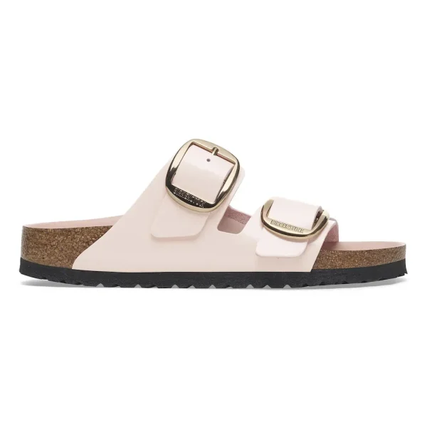 Arizona Big Buckle Natural Leather Patent High-Shine Light Rose - Image 7