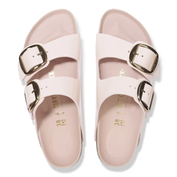 Arizona Big Buckle Natural Leather Patent High-Shine Light Rose - Image 5