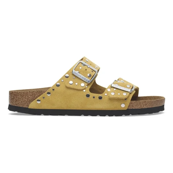 Arizona Rivets Suede Leather Ochre - Image 7