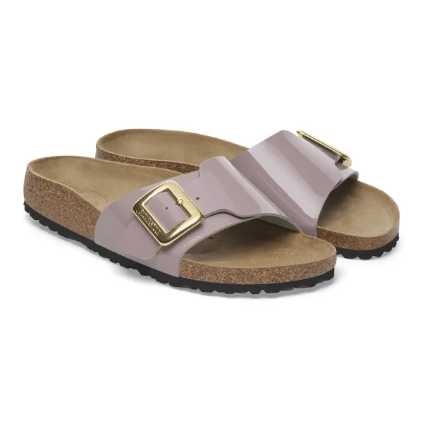 Catalina Luxe Buckle Birko-Flor Patent Patent Faded Purple - Image 6