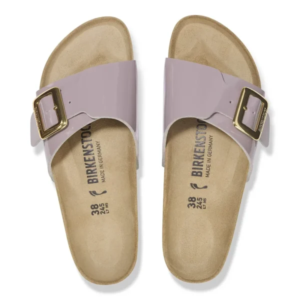 Catalina Luxe Buckle Birko-Flor Patent Patent Faded Purple - Image 5