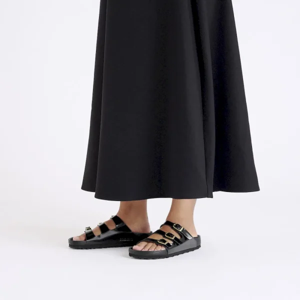 Florida Exquisite Natural Leather Patent High Shine Black - Image 2