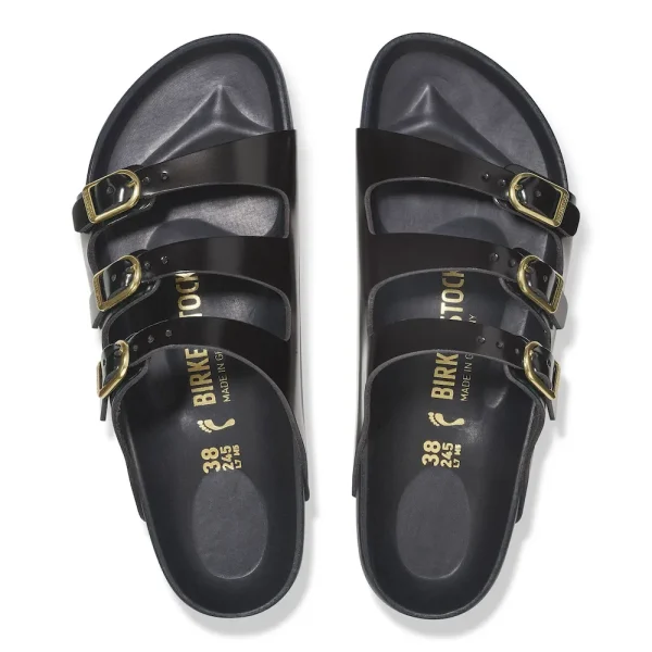 Florida Exquisite Natural Leather Patent High Shine Black - Image 5