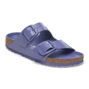 Arizona Big Buckle Natural Leather Patent High-Shine Purple Dusk Tonal