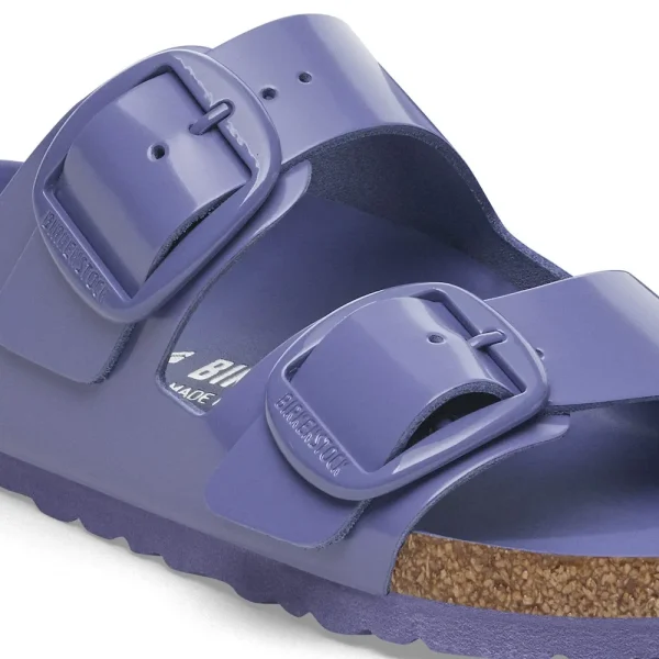 Arizona Big Buckle Natural Leather Patent High-Shine Purple Dusk Tonal - Image 8