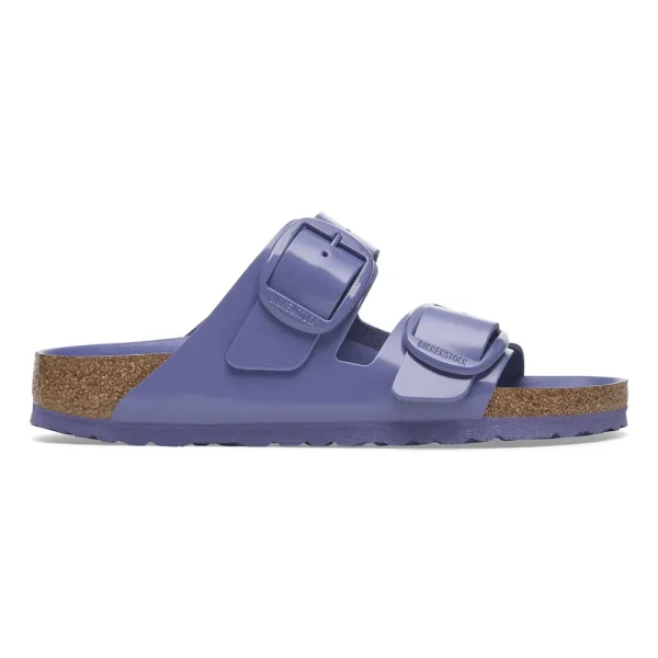 Arizona Big Buckle Natural Leather Patent High-Shine Purple Dusk Tonal - Image 7