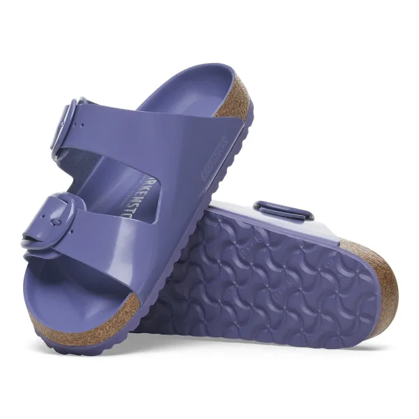 Arizona Big Buckle Natural Leather Patent High-Shine Purple Dusk Tonal - Image 4