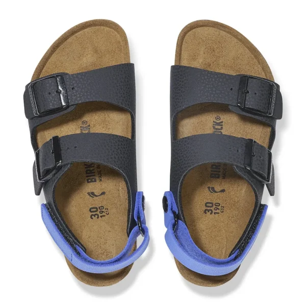 Milano AS Kids Birko-Flor Desert Soil Black/Ultra Blue - Image 3