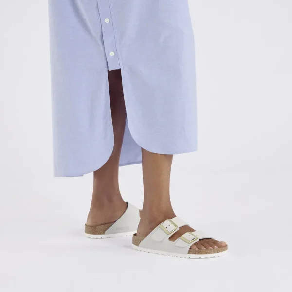 Arizona Nubuck Leather Antique White - Image 2