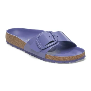 Madrid Big Buckle Natural Leather Patent High Shine Purple Dusk