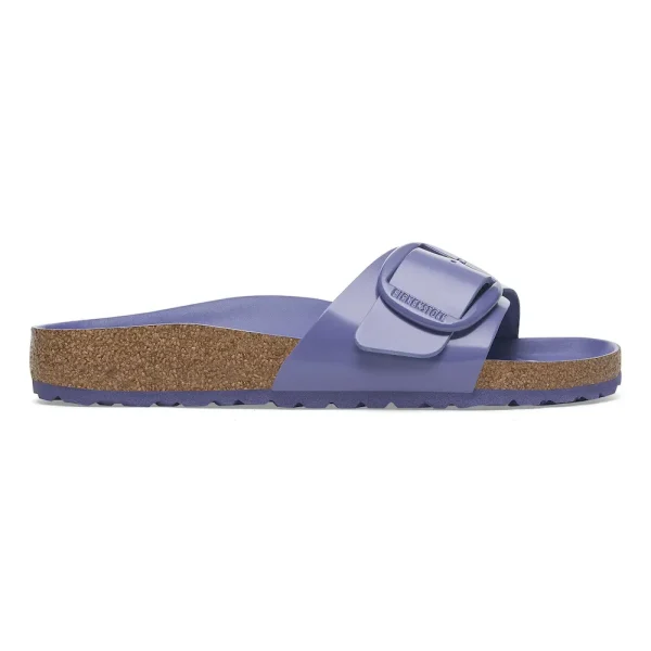Madrid Big Buckle Natural Leather Patent High Shine Purple Dusk - Image 7