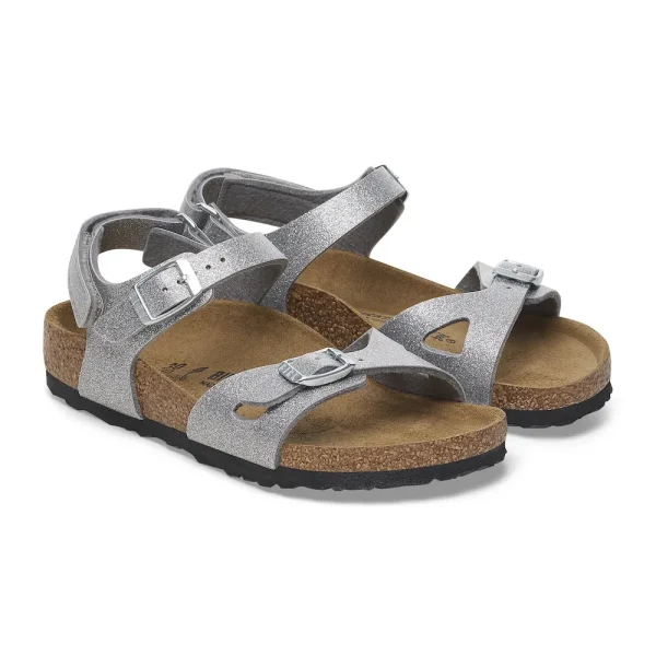 Rio Kids Birko-Flor Sparkling Light Silver - Image 4