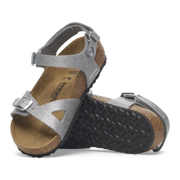 Rio Kids Birko-Flor Sparkling Light Silver - Image 2
