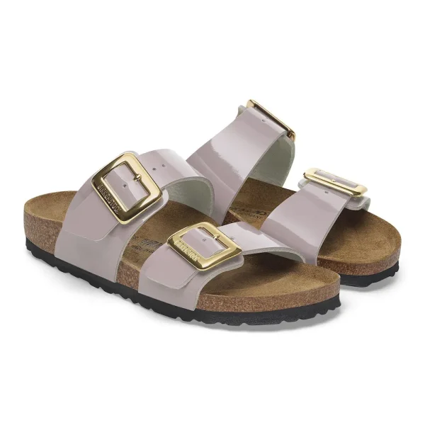 Sydney Luxe Buckle Birko-Flor Patent Patent Faded Purple - Image 6