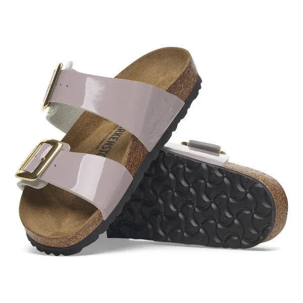 Sydney Luxe Buckle Birko-Flor Patent Patent Faded Purple - Image 4