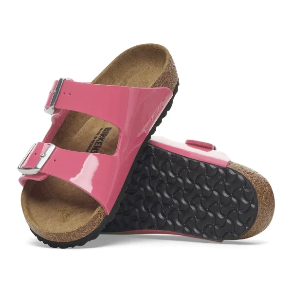 Arizona Kids Birko-Flor Patent Patent Fuchsia Tulip - Image 2