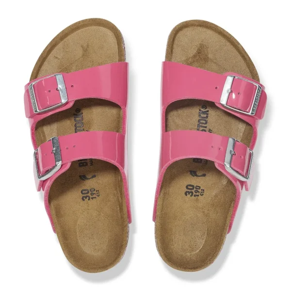 Arizona Kids Birko-Flor Patent Patent Fuchsia Tulip - Image 3