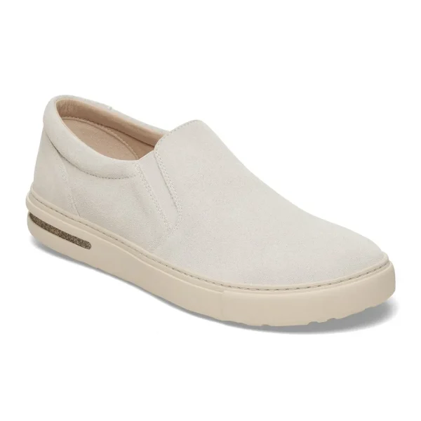 Oswego Suede Leather Antique White