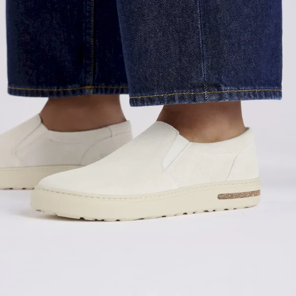 Oswego Suede Leather Antique White - Image 3