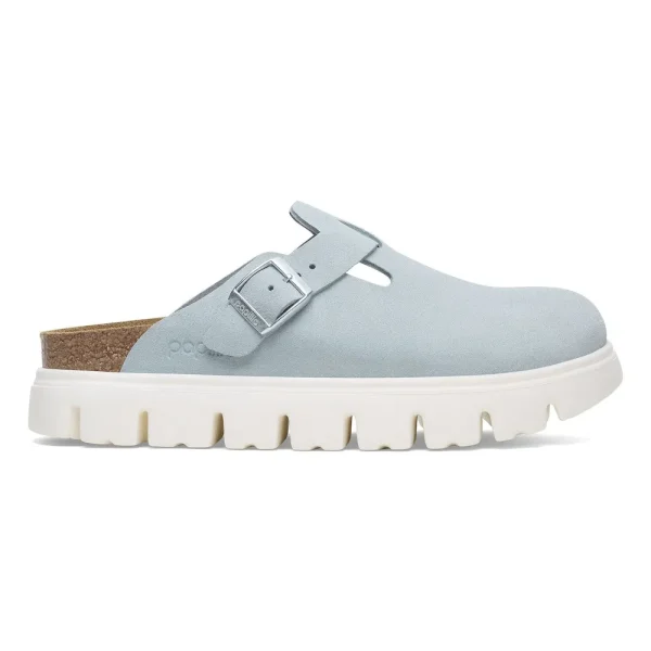 Boston Chunky Suede Leather Baby Blue - Image 7