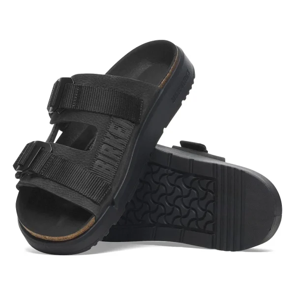 Shinjuku 2 Strap Leather-Textile Black - Image 2
