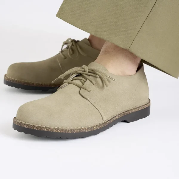 Uppsala Low Suede Leather Faded Khaki - Image 7