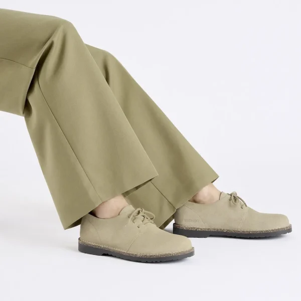 Uppsala Low Suede Leather Faded Khaki - Image 8