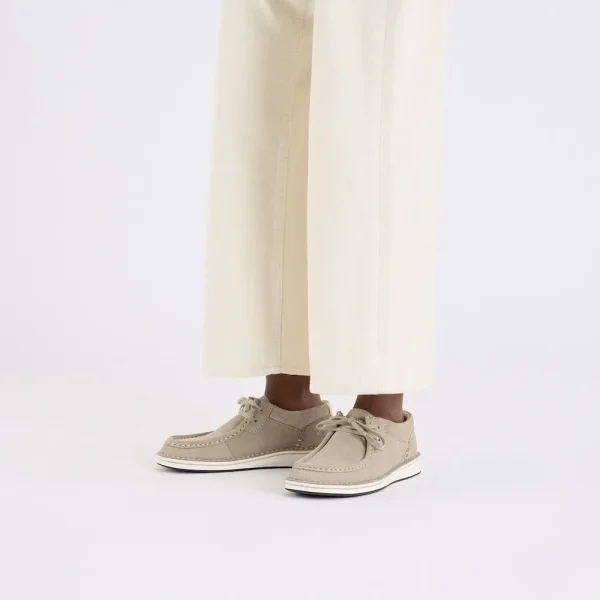 Pasadena Suede Leather Taupe - Image 2
