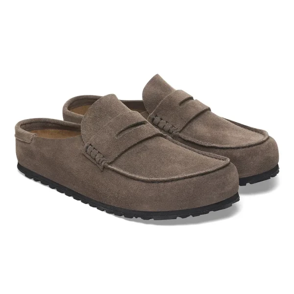 Naples Wrapped Suede Leather Concrete Gray - Image 6